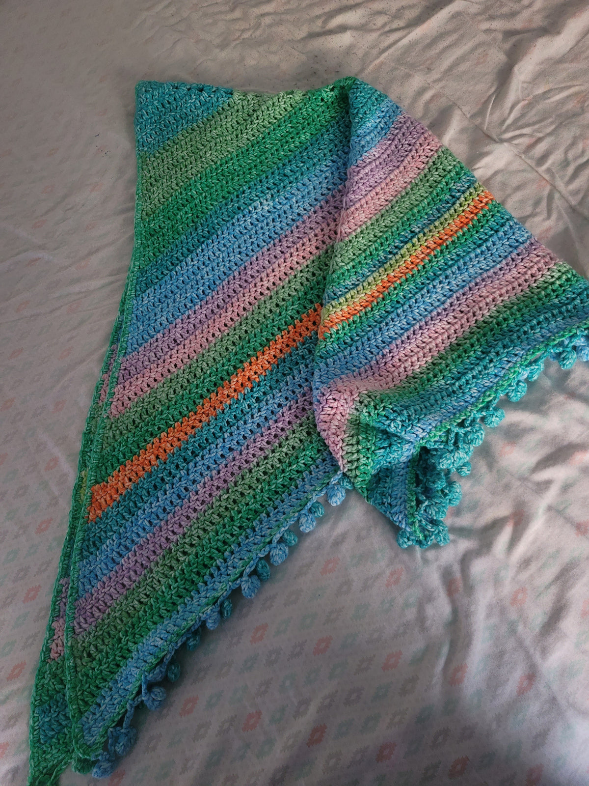 Many colors scarf