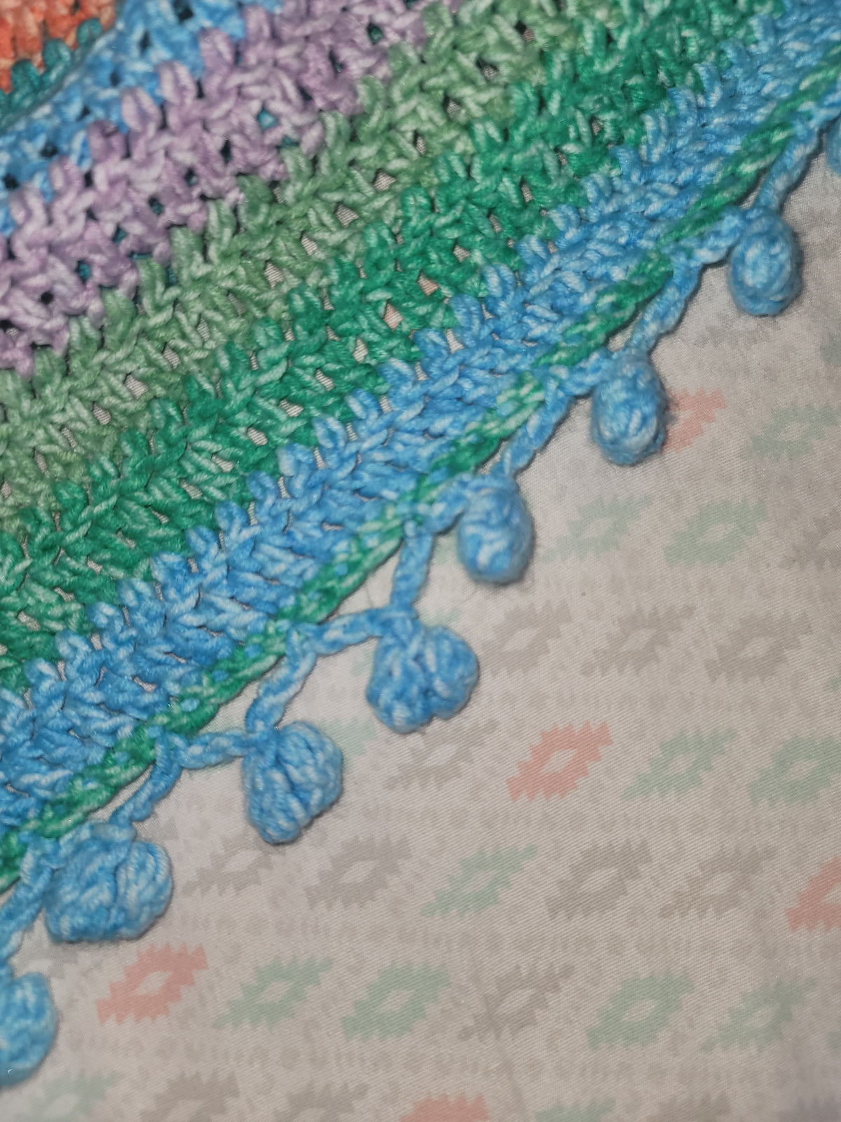 Many colors scarf